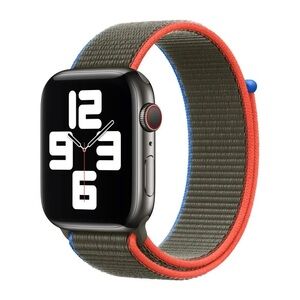 NWT Genuine Apple Olive Sport Loop Watch Band 44MM